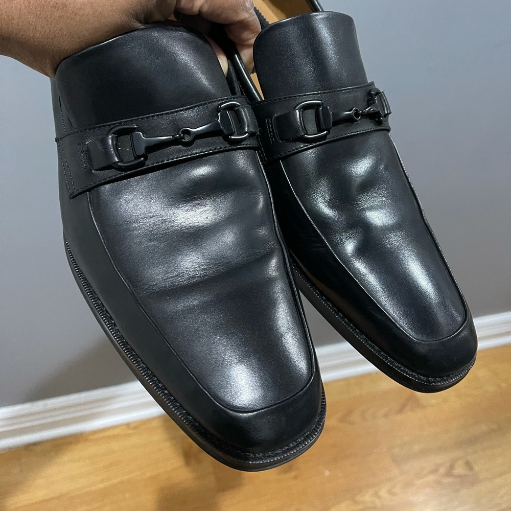 Blake McKay Horse-bit Loafer Black Sz 12